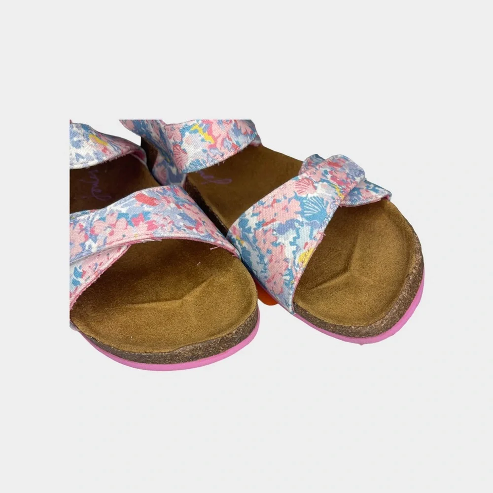 Joules Floral Tippy Toes Strap Sandals